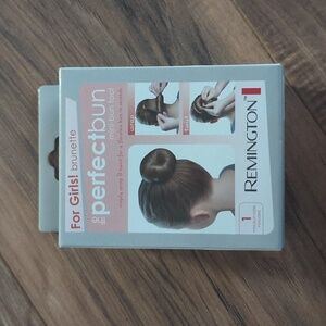 NITB. The Perfect Bun Mini Bun Tool. Brunette For Girls Remington Mini Bun.
